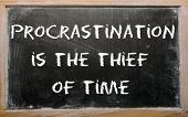 stock photo of time  - Blackboard writings  - JPG 