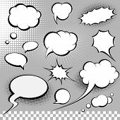 pic of art  - comic speech bubbles - JPG 