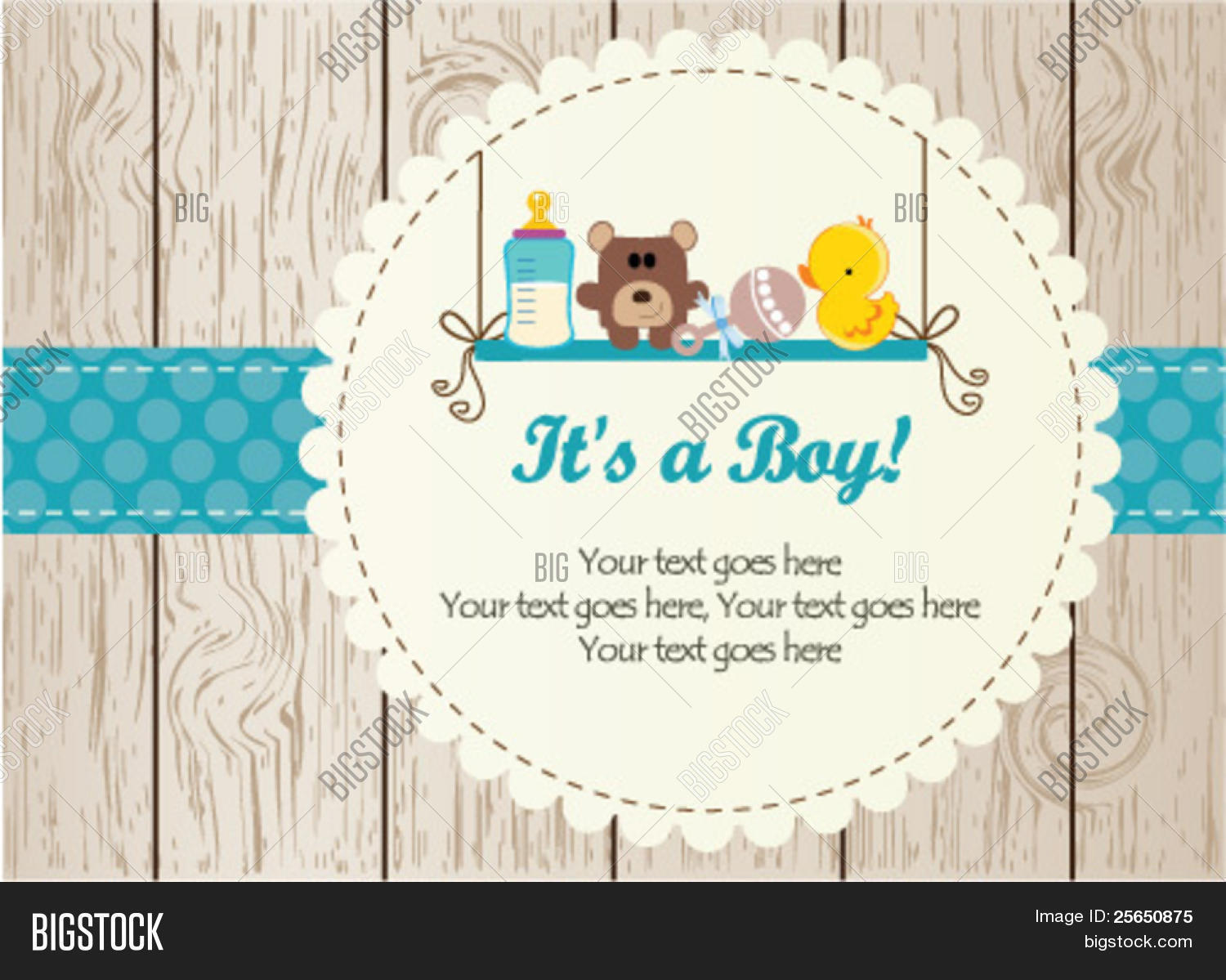 baby boy arrival announcement card vector amp photo bigstock baby arrival announcement