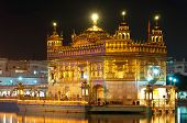 stock photo of religion  - Golden Temple of Darbar Sahib the spiritual and cultural center of the Sikh religion India - JPG 
