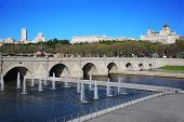 foto of bridge  - Bridge of Segovia - JPG 