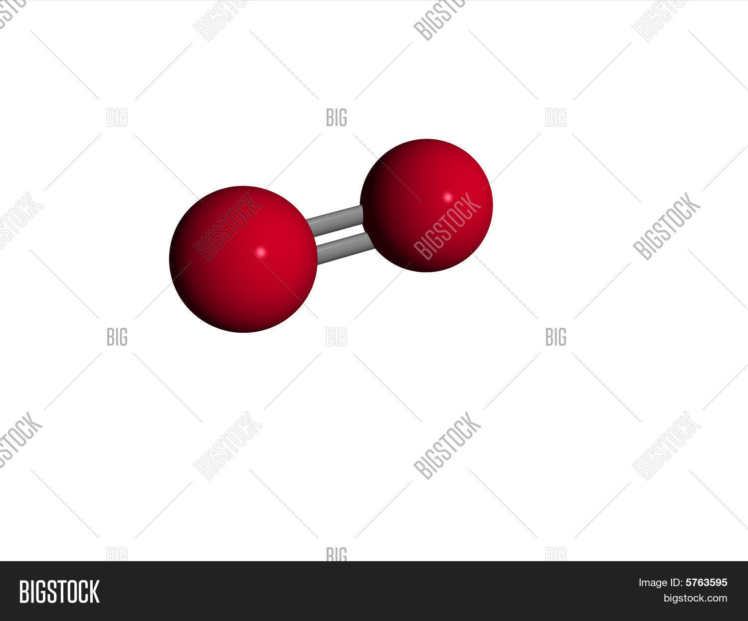 Molecule - oxygen - O2 Stock Photo & Stock Images | Bigstock