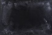 picture of  photo  - Chalk rubbed out on blackboard - JPG 