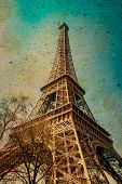 stock photo of france  - The Eiffel Tower  - JPG 