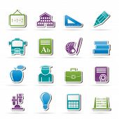 stock photo of education  - school and education icons  - JPG 