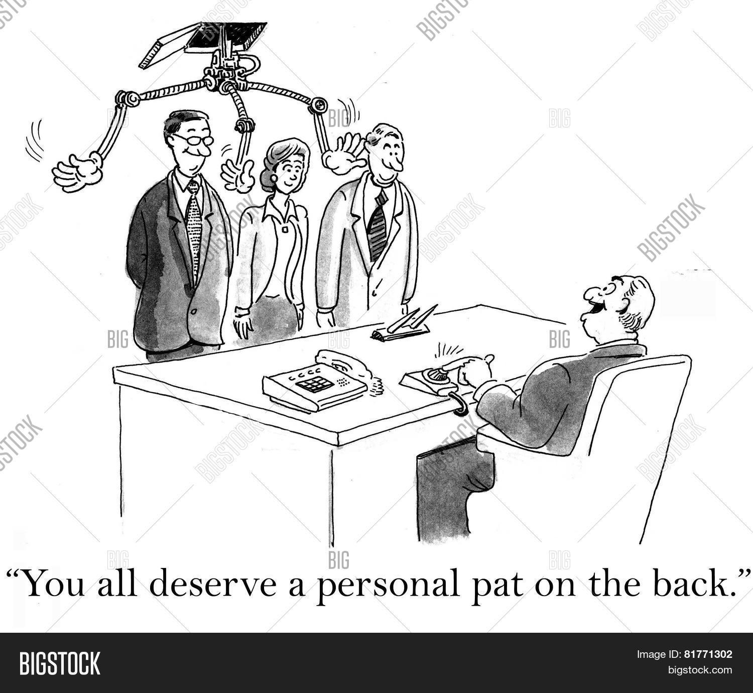 Personal Pat On Back Image & Photo Bigstock