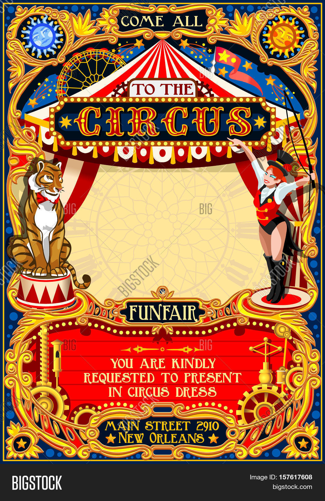 carnival poster template