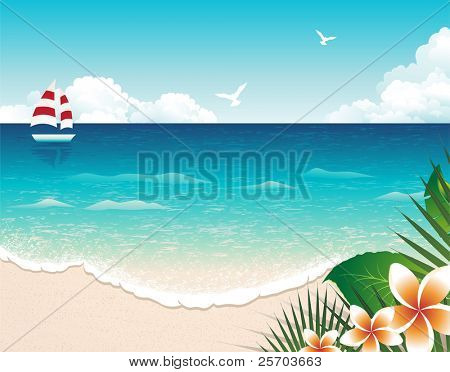 Picture or Photo of Summer Beach