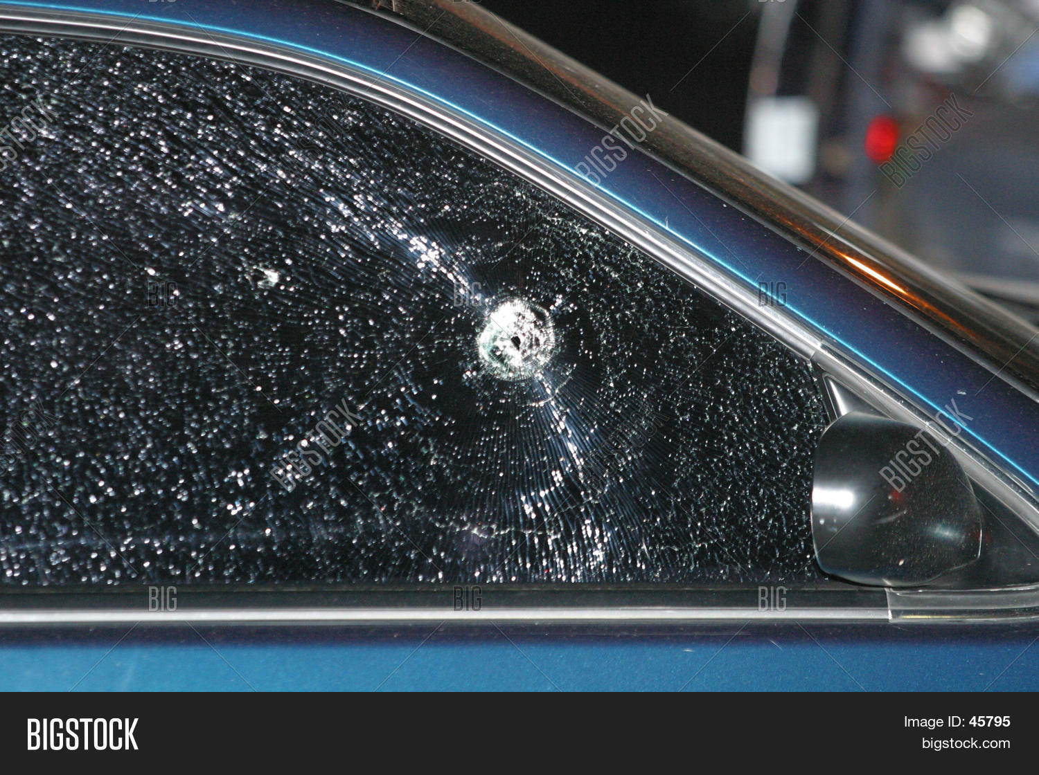 Bullet Holes Car Window Image & Photo Bigstock