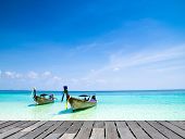 stock photo of beach  - Tropical beach - JPG 