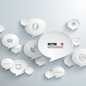 image of illustration  - Abstract 3D Geometrical Design - JPG 