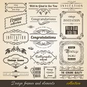 image of holidays  - Flourish Border Corner and Frame collection - JPG 