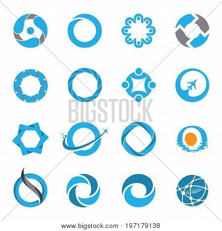 circle logo templates