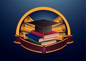 picture of education  - education emblem - JPG 
