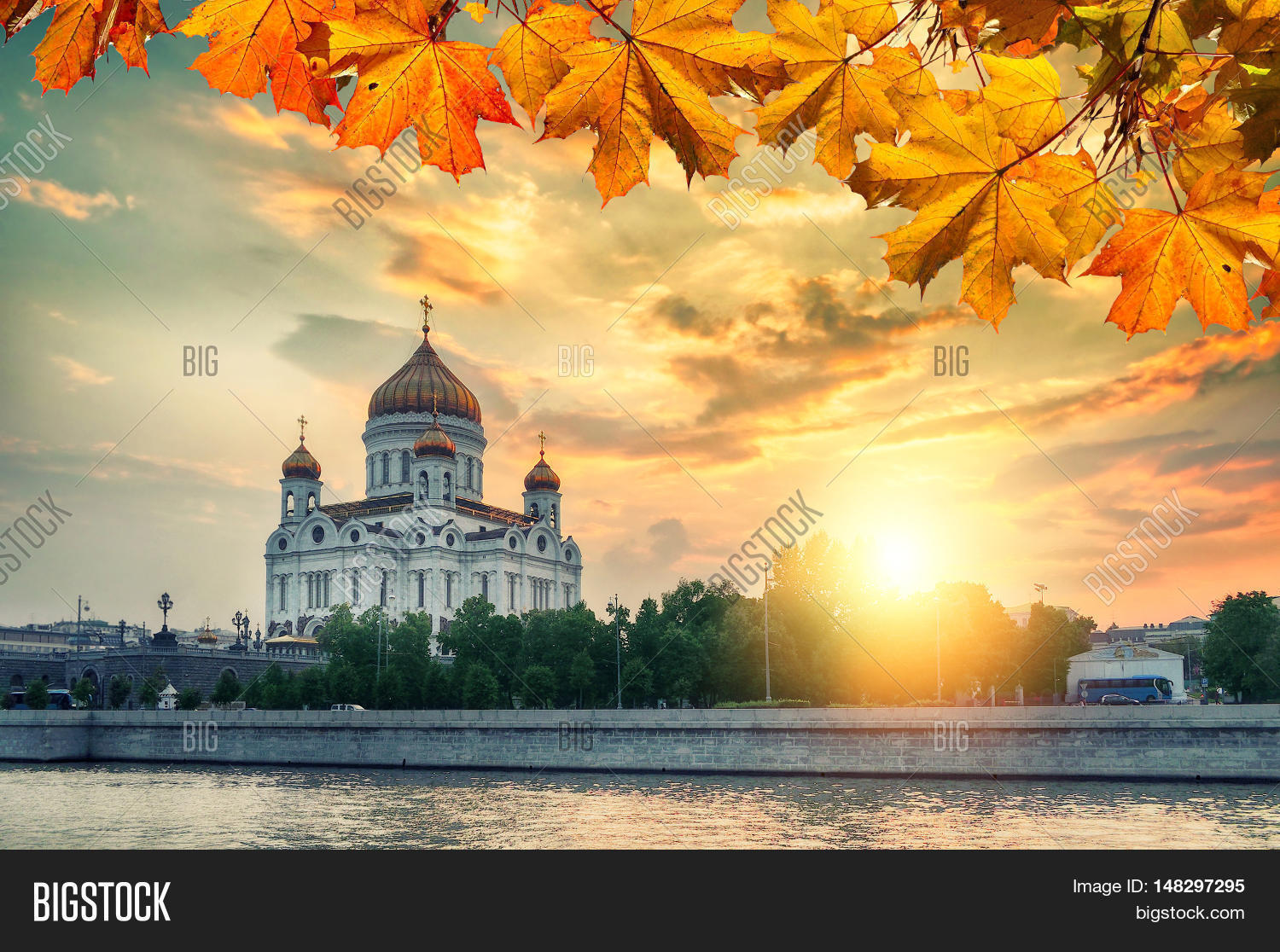Moscow Autumn View. Moscow Image & Photo | Bigstock