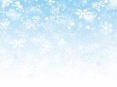 pic of snow  - Abstract background of falling snow flakes  - JPG 
