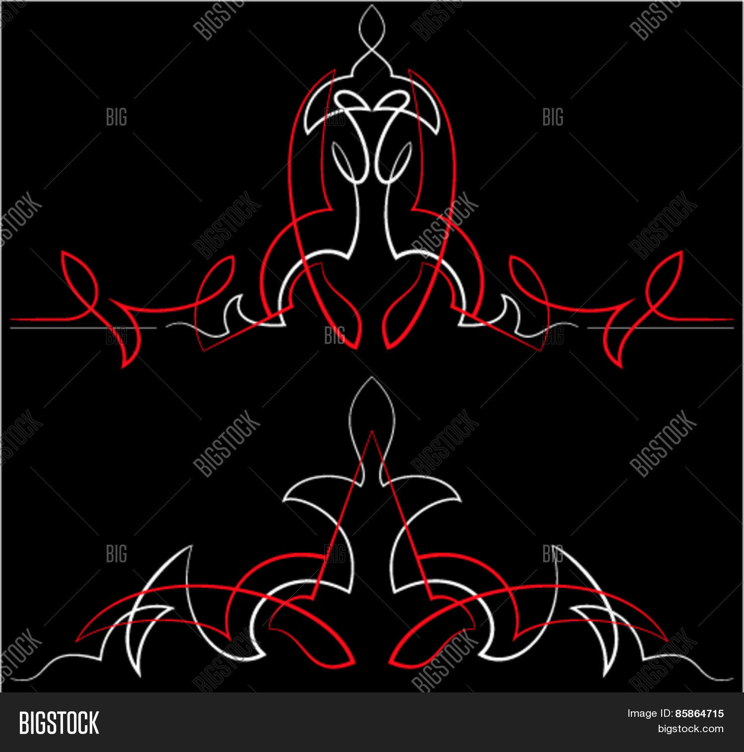 Pinstripe Graphics Corner, Border Vector & Photo Bigstock