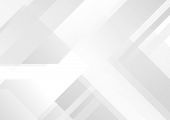 Abstract grey and white tech geometric corporate design background  eps 10