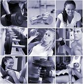 picture of gym  - Sports  lifestyle concept - JPG 