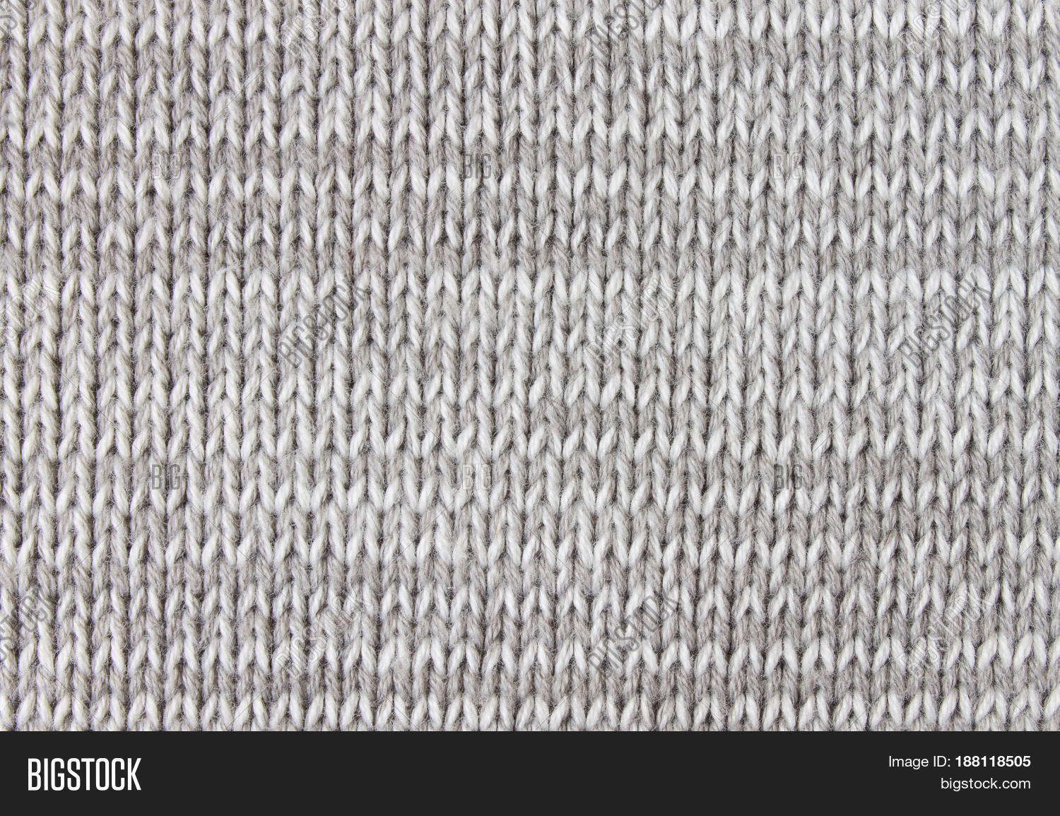 Vertical Black White Knitting Image Photo Bigstock