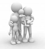 picture of character  - 3d people  - JPG 