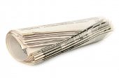 pic of newspaper  - newspapers isolated on a white background - JPG 