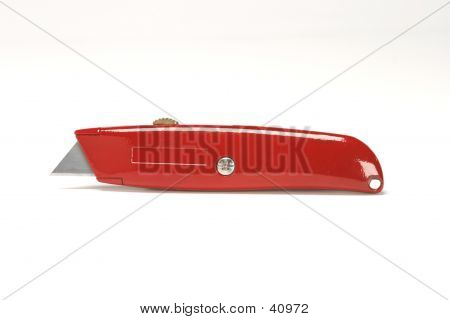 Red Box Cutter  Utility Knife