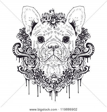 black white animal dog head vector u0026 photo bigstock black white animal dog head vector u0026 photo bigstock