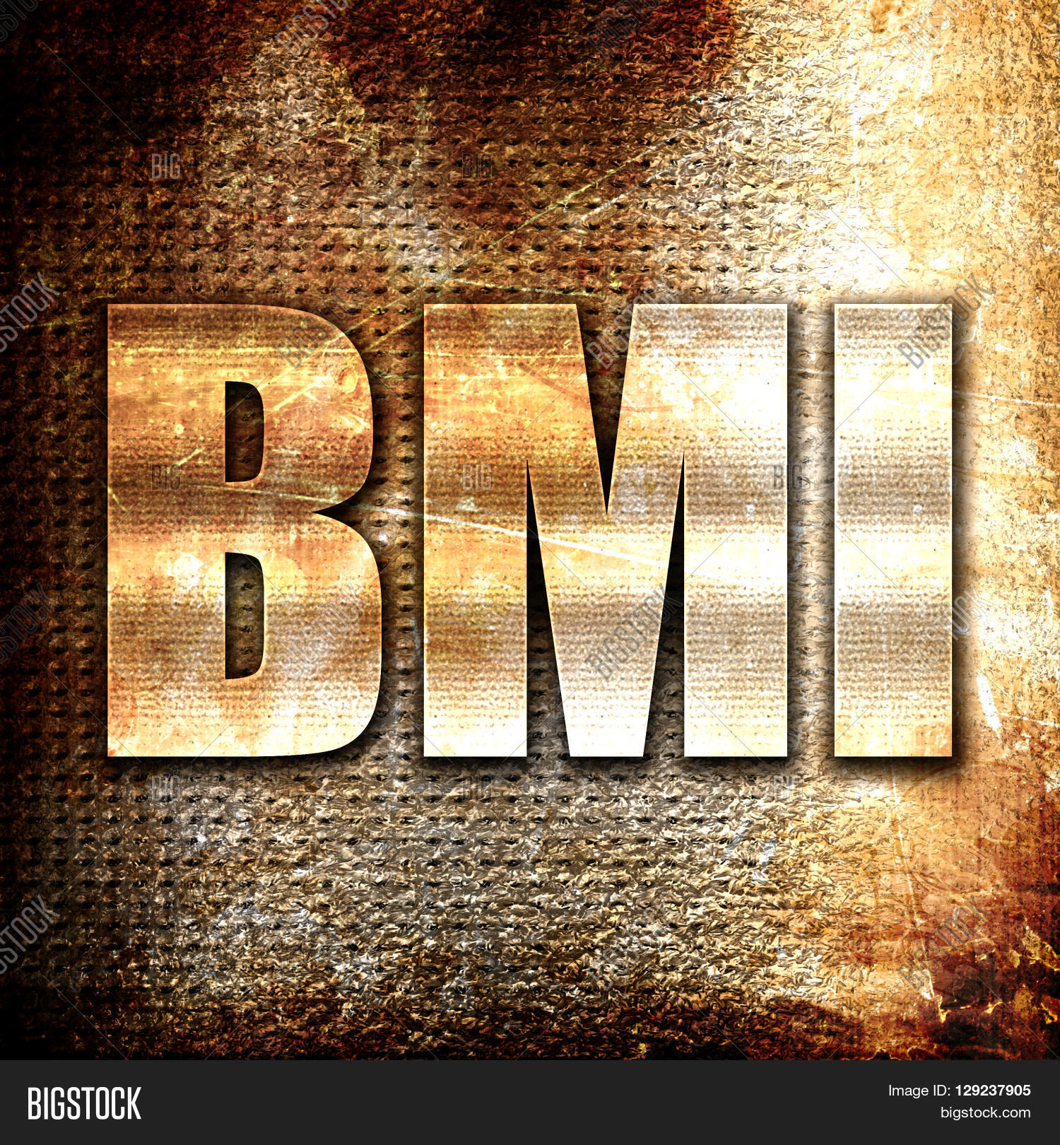 Grunge type font picture