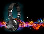 pic of headphones  - Headphones and sound - JPG 