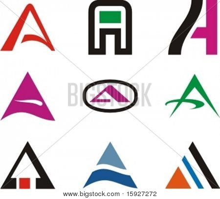 Create a logo with two letters