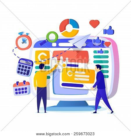 Web Page Design Templates For Promotion In Social Media Service Poster Of Web Page Design Templates For Promotion In Social Media Service Campaign Digital Marketing