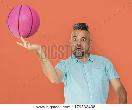 Old Man Playing Basketball Concept Image & Photo | Bigstock