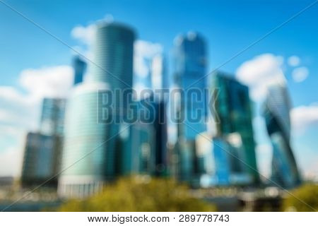 Poster: Skyscrapers Of Moscowcity As Creative