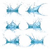 foto of infinity  - Water splashes collection - JPG 