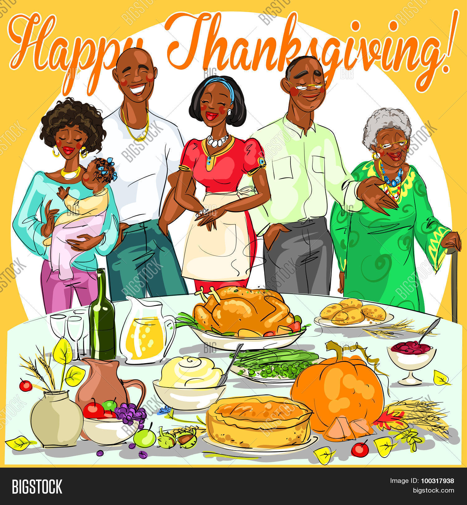 Happy Family Vector & Photo (Free Trial) | Bigstock