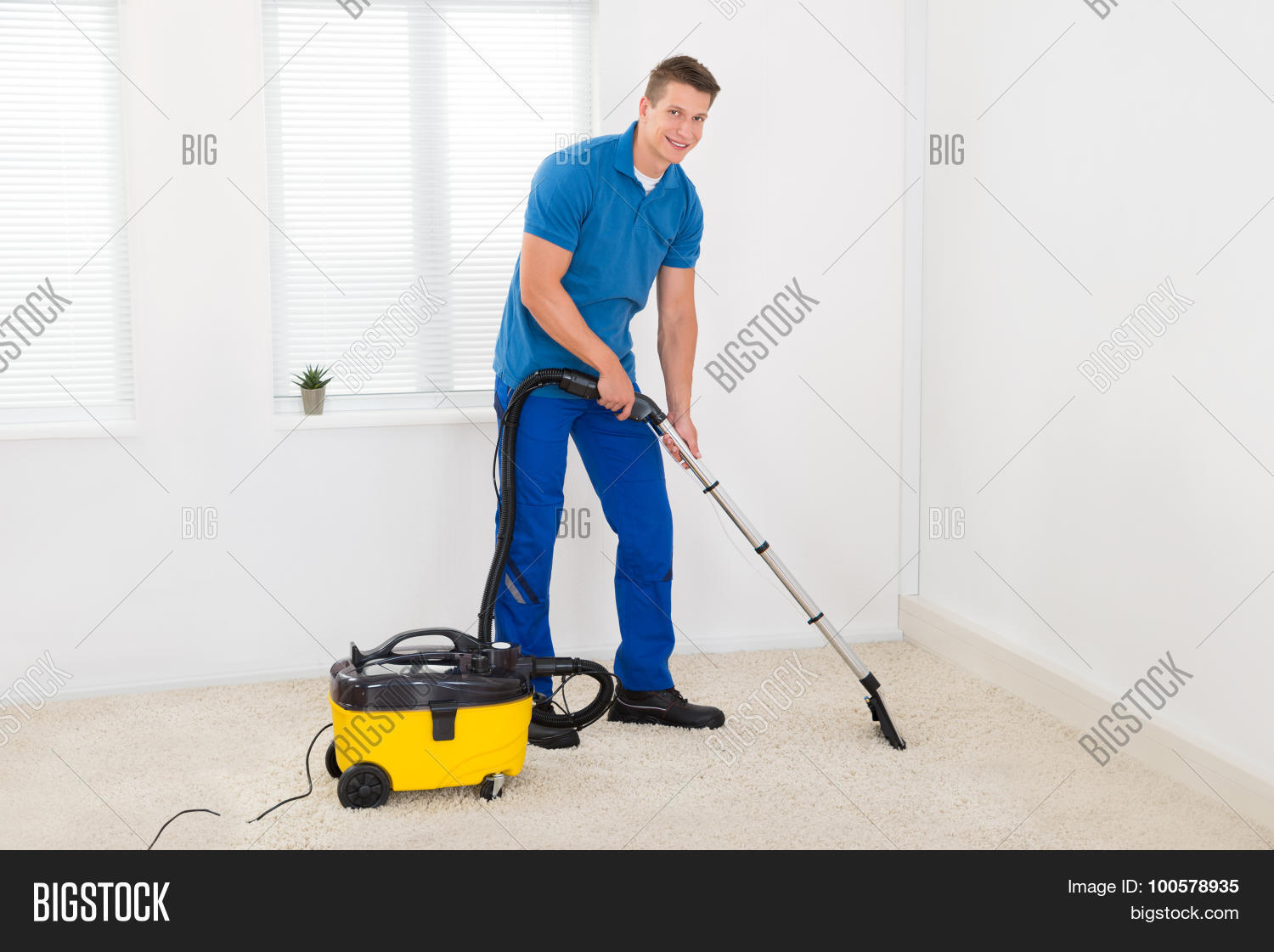 Janitor Cleaning Image & Photo (Free Trial) Bigstock