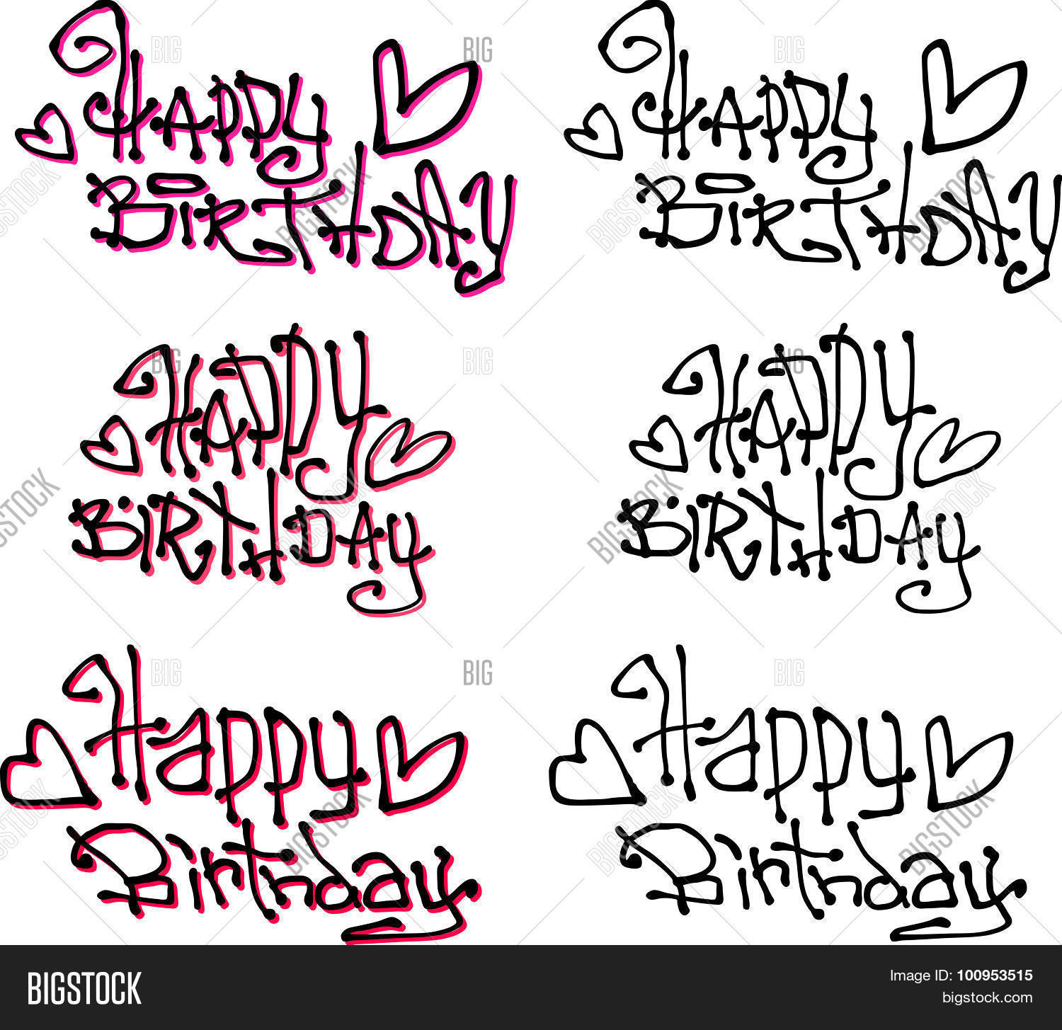 Happy Birthday Wish Vector & Photo (Free Trial) Bigstock