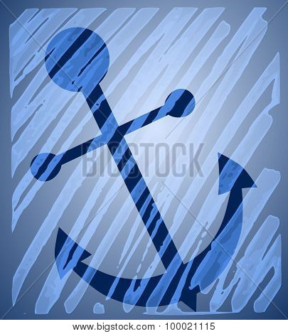 Abstract Background With Anchor Motif