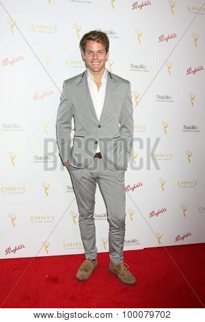 LOS ANGELES - AUG 26:  Lachlan Buchanan at the Television Academy's Daytime Programming Peer Group Reception at the Montage Hotel on August 26, 2015 in Beverly Hills, CA