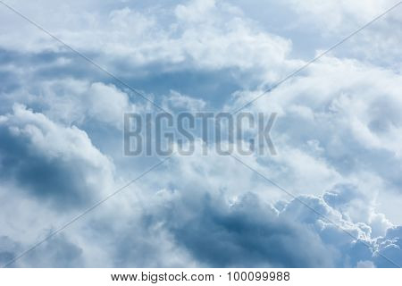 Dramatic Sky With Stormy Clouds