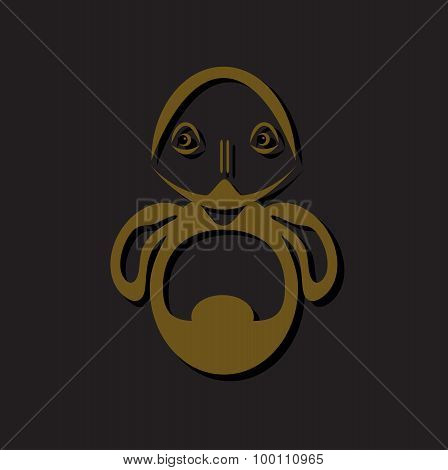 Cartoon monster
