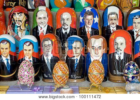 Matryoshka Doll And Politicians