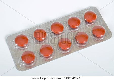 A packaged pills