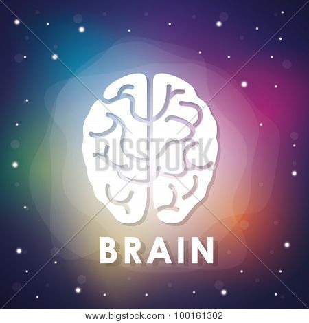 Human brain design.