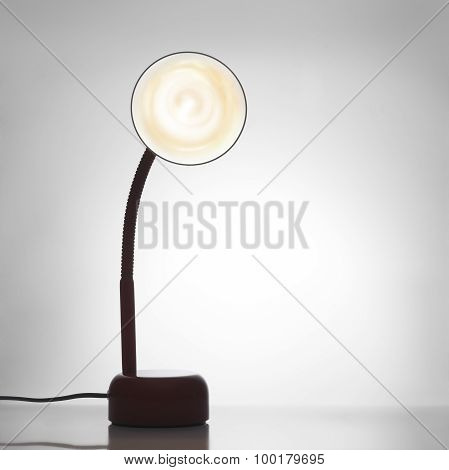 Desk Lamp turned on