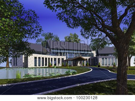 Buildings Photorealistic Render
