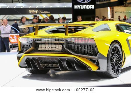 2015 Lamborghini Aventador LP 750-4 SuperVeloce