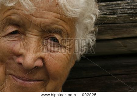 Old Woman Smiling