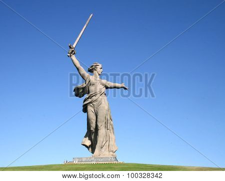 Motherland Calls in Mamayev Kurgan
